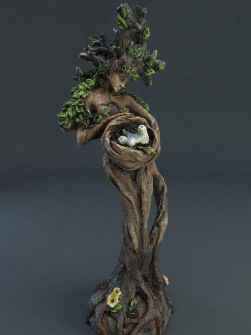 Sculpture Déesse de la Forêt — Art Décoratif Mystique