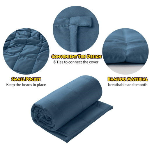 Couverture Lestée — Sommeil Profond & Relaxation Instantanée