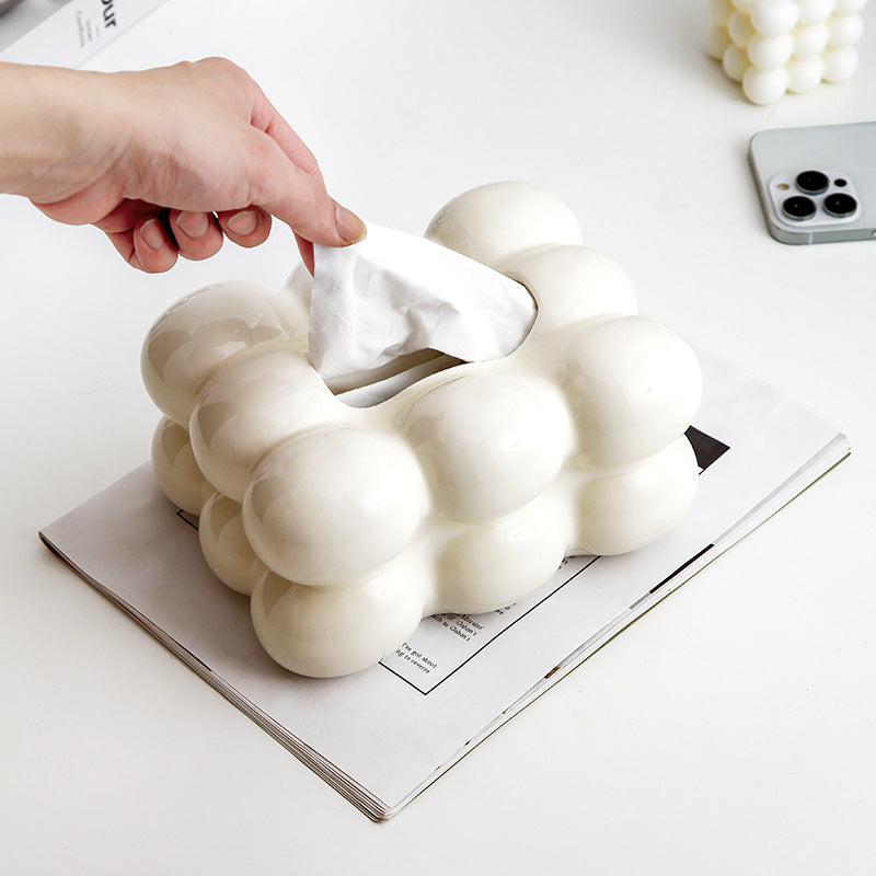Boîte à Mouchoirs Minimaliste — Décoration Douce & Moderne