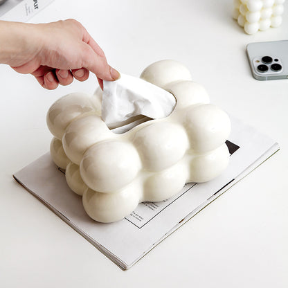 Boîte à Mouchoirs Minimaliste — Décoration Douce & Moderne